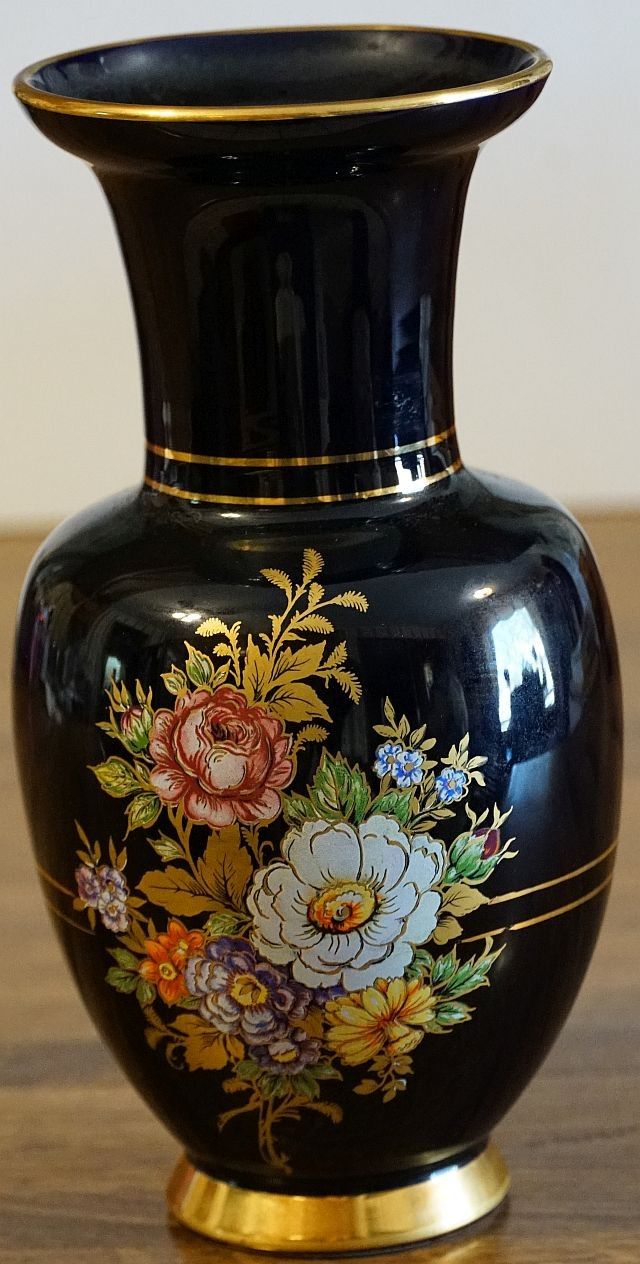 Spyroules Greece Hand Painted Vase