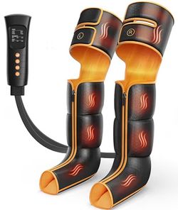 ITCPRL  FE-7204B Leg Massager Heat, Compression, Foot Calf & Thigh Massager