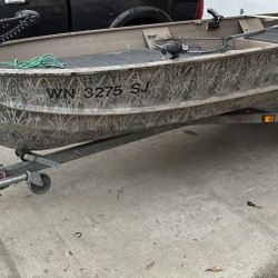 Aluminum 14ft Boat