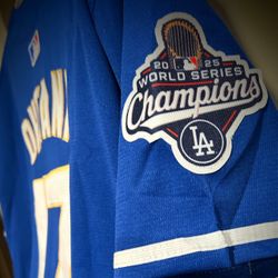 Los Angeles Dodgers #17 Shohei Ohtani 2025 WS Champion Baseball Jersey S.M.L.XL.2X.3X