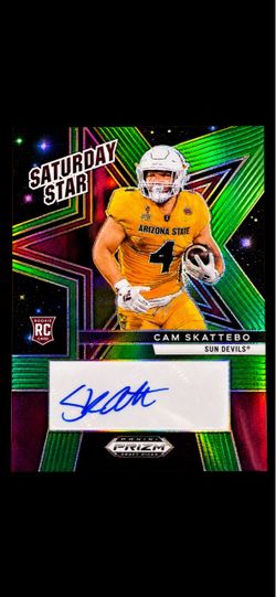 Cam Skattebo rookie auto