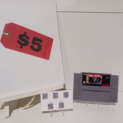 SNES Bulls vs Blazers
NBA Video Game Nintendo 