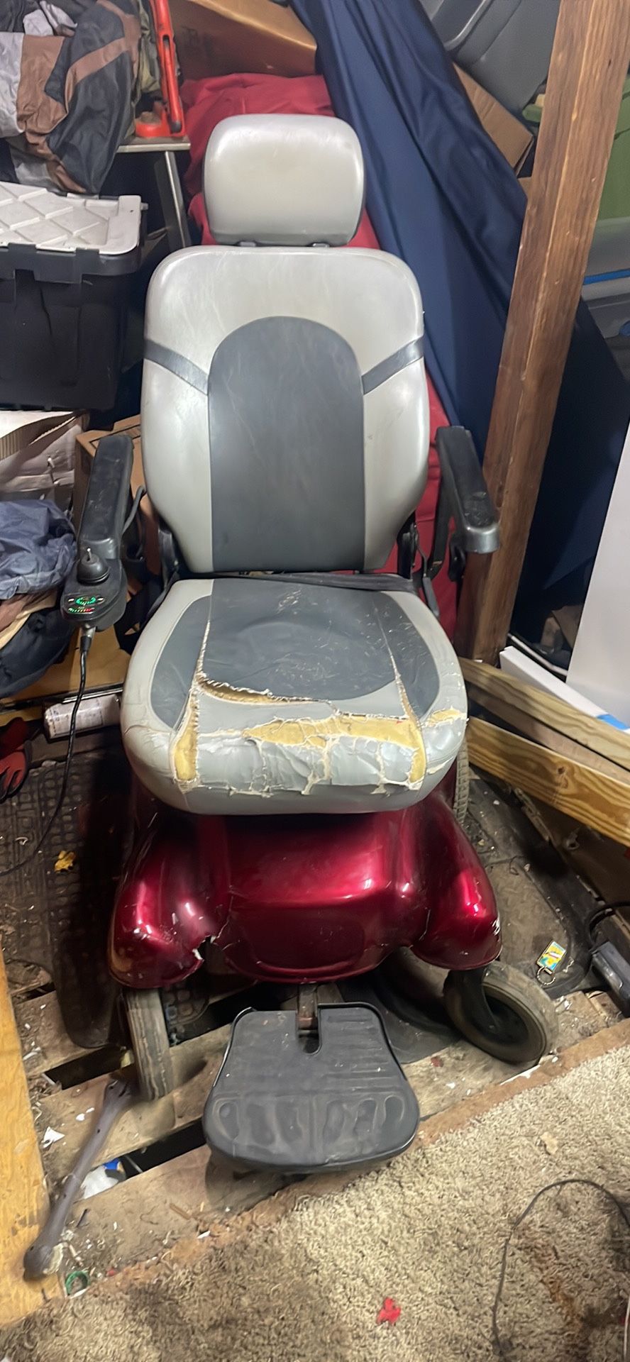 Electric Wheel Chair Works Great Just Has Tore Seat