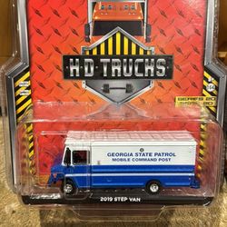 Greenlight Collectibles HD Trucks Georgia State Patrol Command Post Step Van 1:64 diecast $10