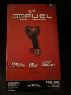 Milwaukee 3/8” Compact Impact Wrench W/friction Ring