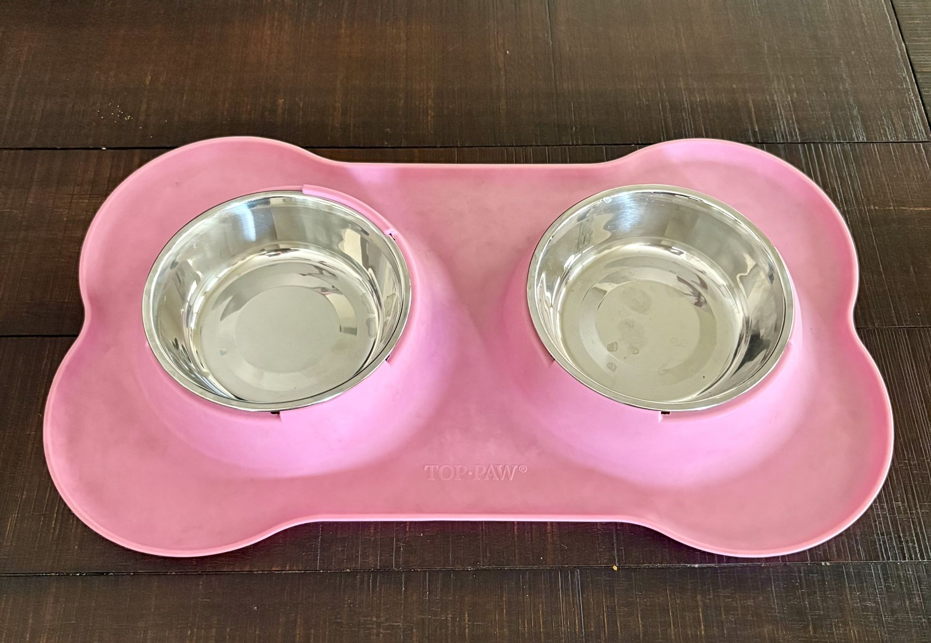Pet Bowls W/ Mat 