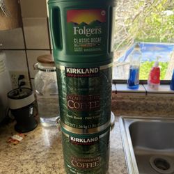 Decaf coffee - 8 Pounds -$5