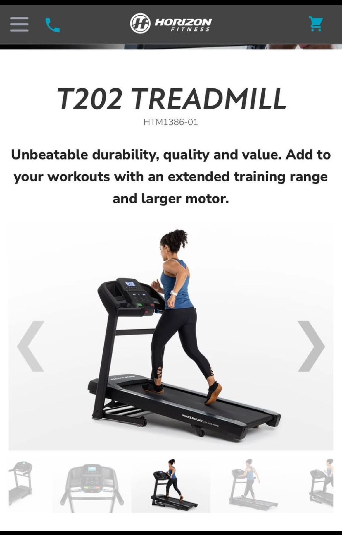 Treadmill- Used Twice!