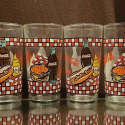 Vintage Coca-Cola Glasses