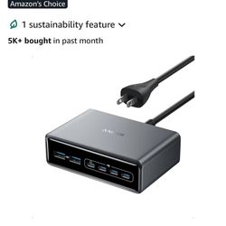 Anker Prime Charging Station, 200W 6-Port GaN Deskto