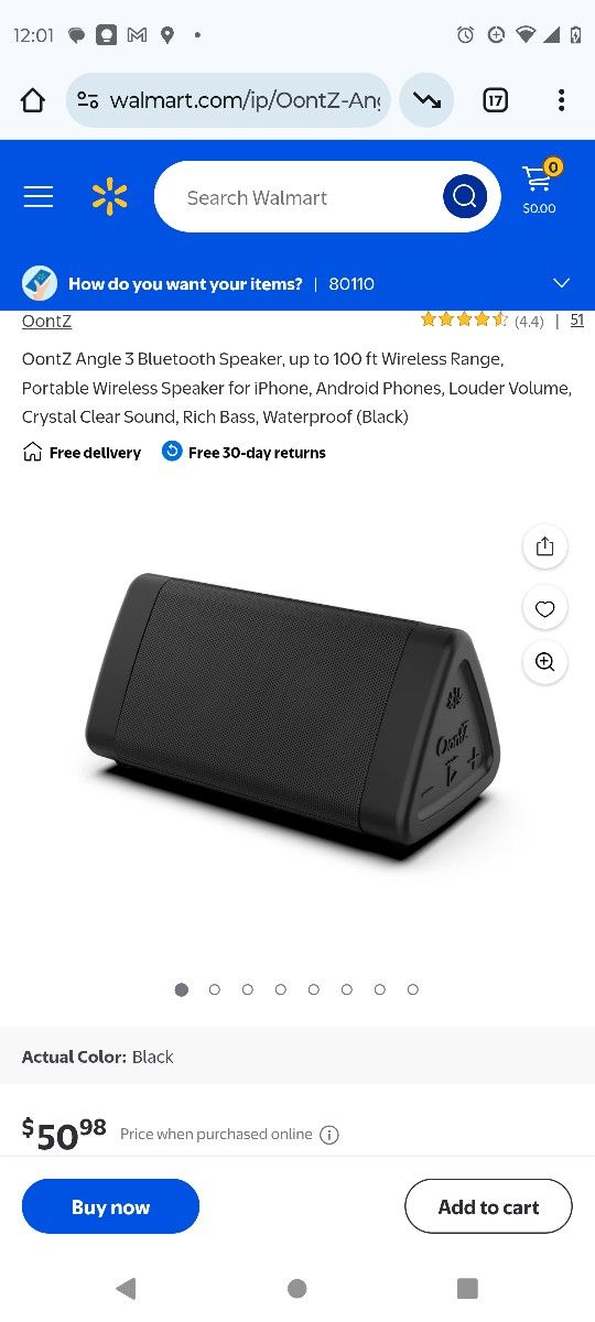 Oontz Angle 3 Bluetooth Speaker