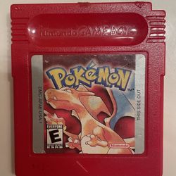 Pokémon Red Version Gameboy 