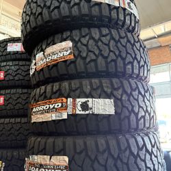 ‼️🚨vendo Set De Llantas Lt 35x12.50 17 Arroyo Tires R/T