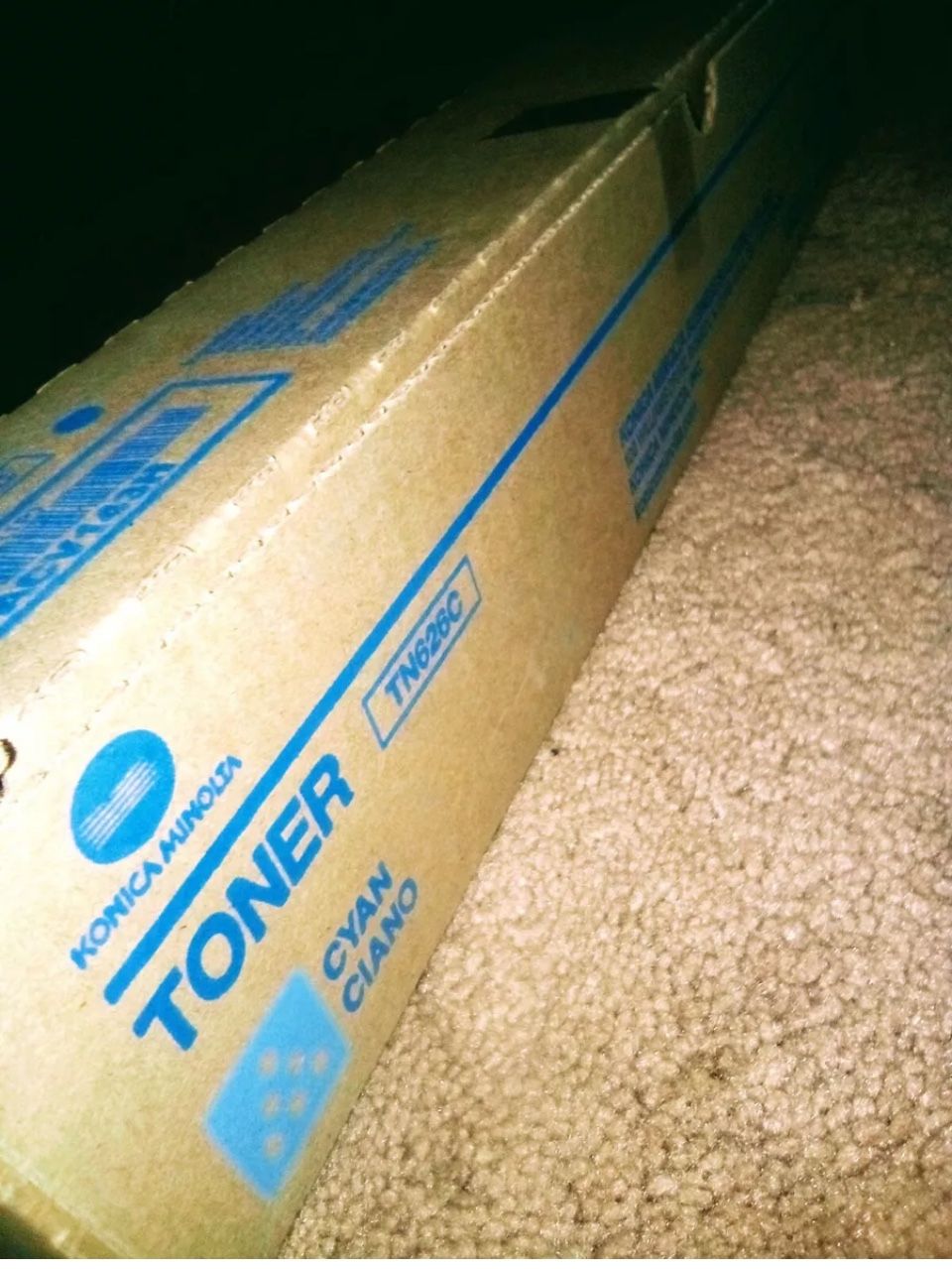 Konica Minolta TN626C (ACV1430) Cyan Toner Cartridge