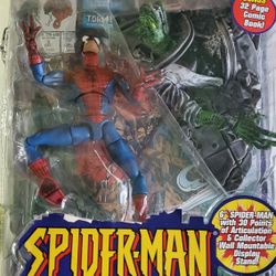 Battle Ravaged Spider-Man Marvel Legends Classics Series 2 Figure New Toybiz Toy