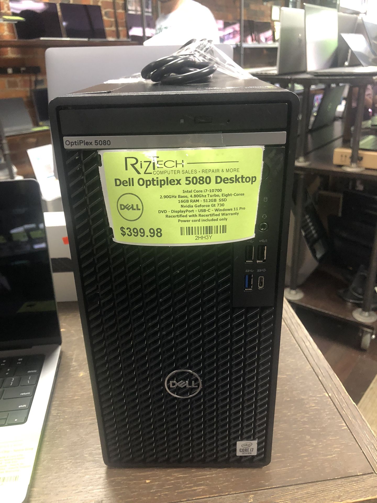 💻 Dell Optiplex 5080 Desktop – $399.98