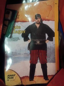 Pirate Pillager Adult Plus Size Costume