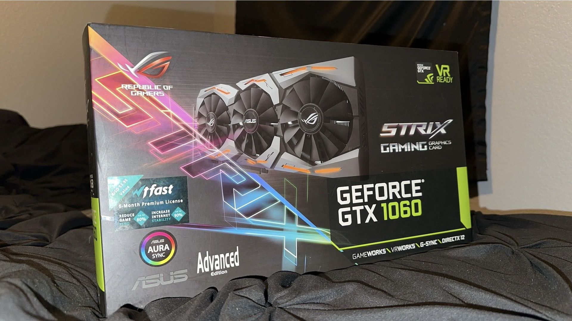 Asus ROG Strix GeForce GTX 1060 6GB Advanced edition