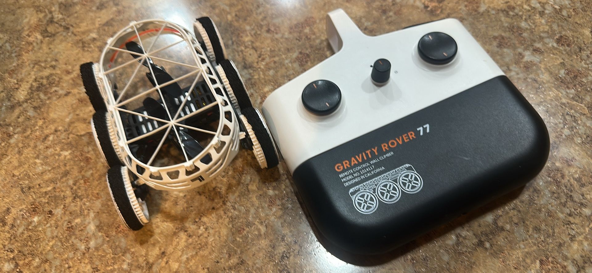 Remote Control Gravity Rover Antigravity Floor Wall Ceiling Climber