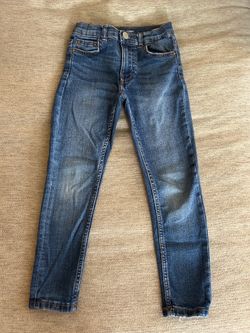 Zara Boys Skinny Comfy Blue Jeans