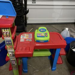 Toy Market With Register