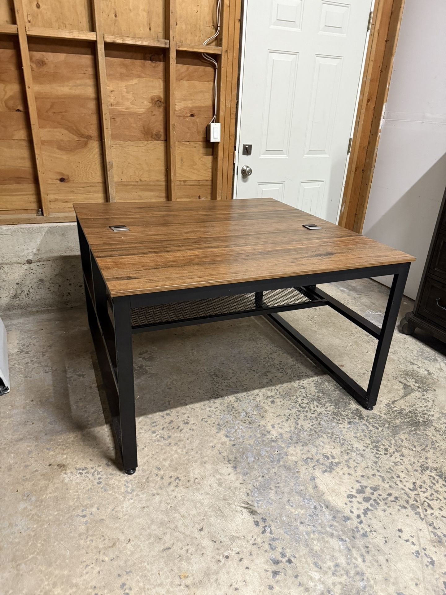 Square 2 Person Office Desk
