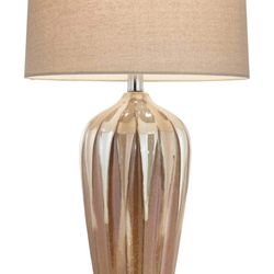 Two Tall Table Lamps 