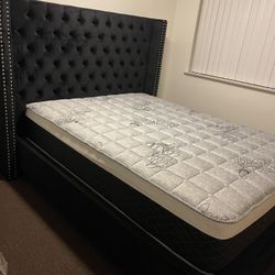 Bed Frame With Mattress Queen Size