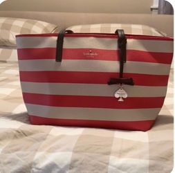 Kate Spade Striped Tote Bag