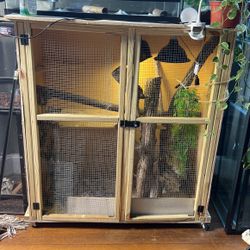 Custom Built Reptile Cage