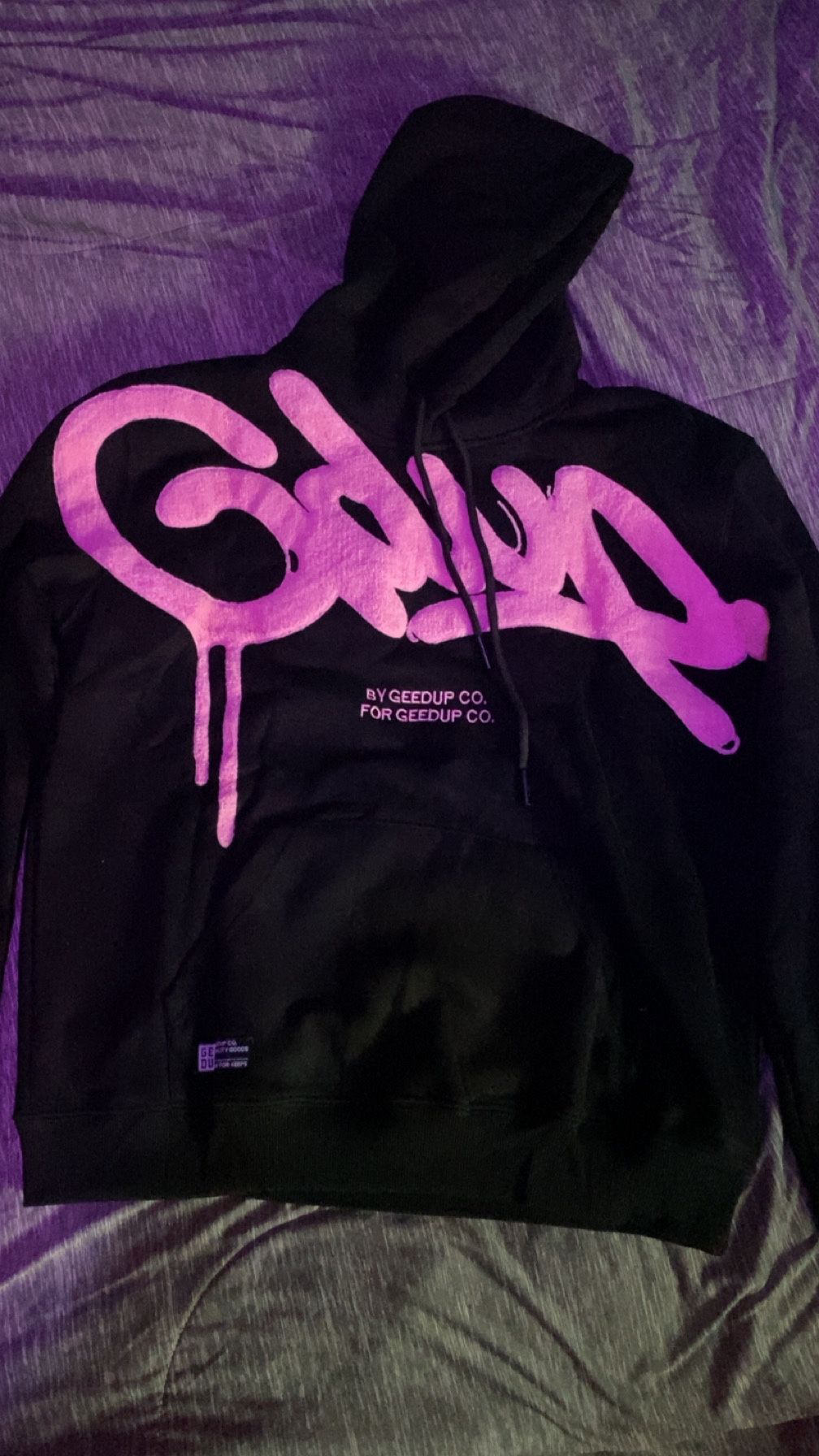 Pink Geedup Hoodie