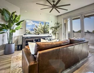 Restoration Hardware: Maxwell Luxe Leather Sofa and Ottomans