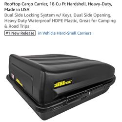 JEGSports Hard Shell Cargo Carrier