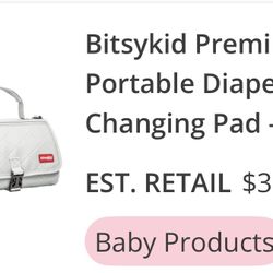 Portable Diaper Changing Pad $ 10