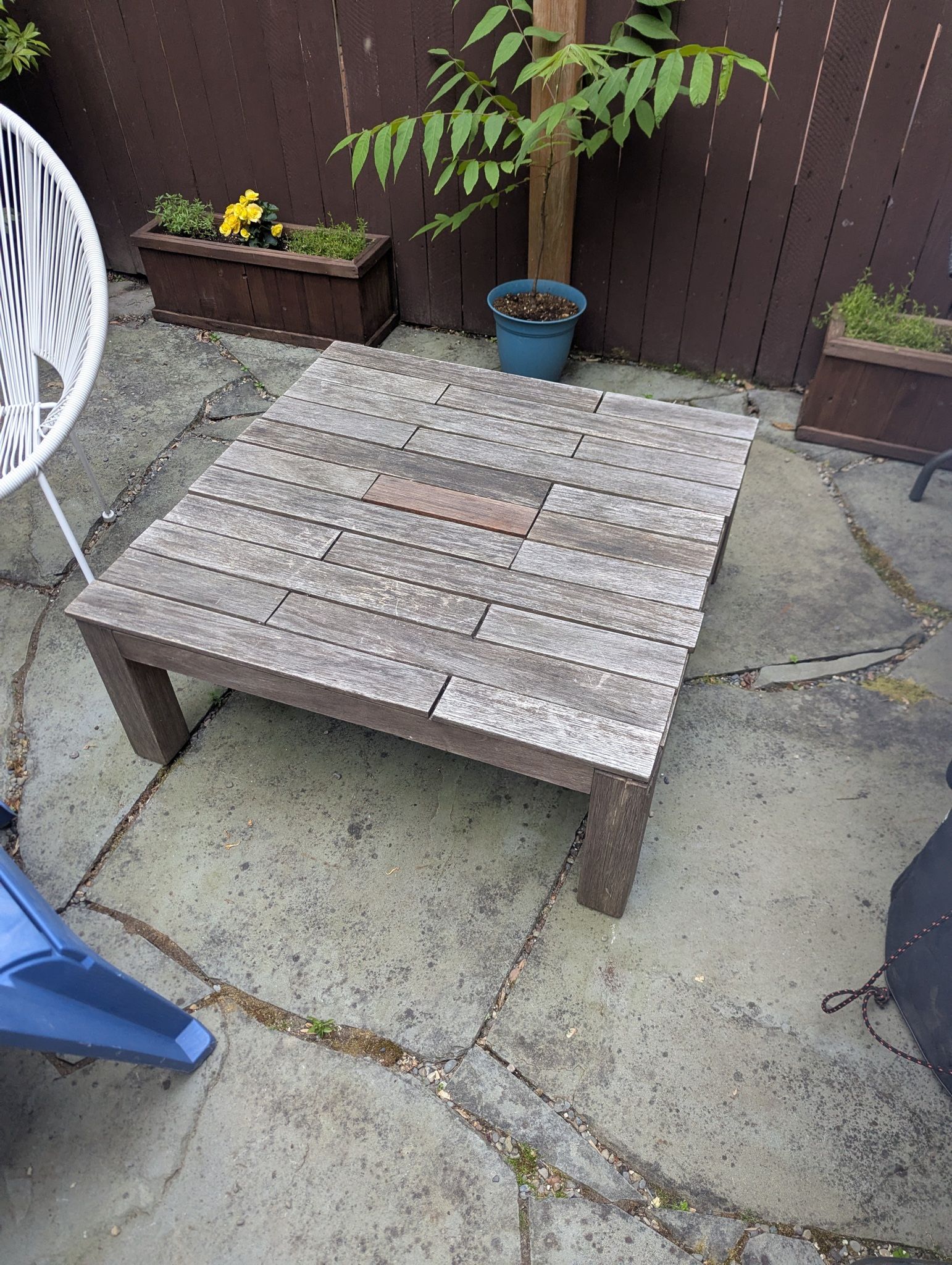 Outdoor Wood Patio Table