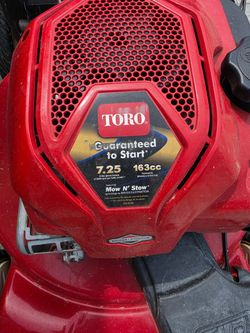Toro Gas Push Lawn Mower 163cc