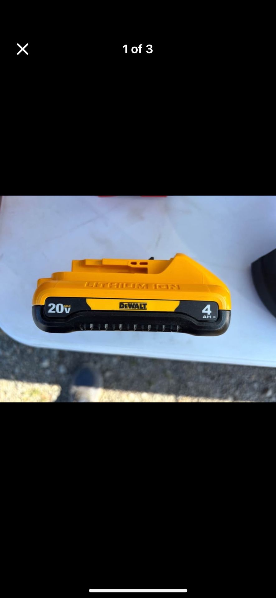 Pair Of Dewalt 4.0 Batteries