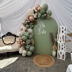 Baby Shower Backdrop 