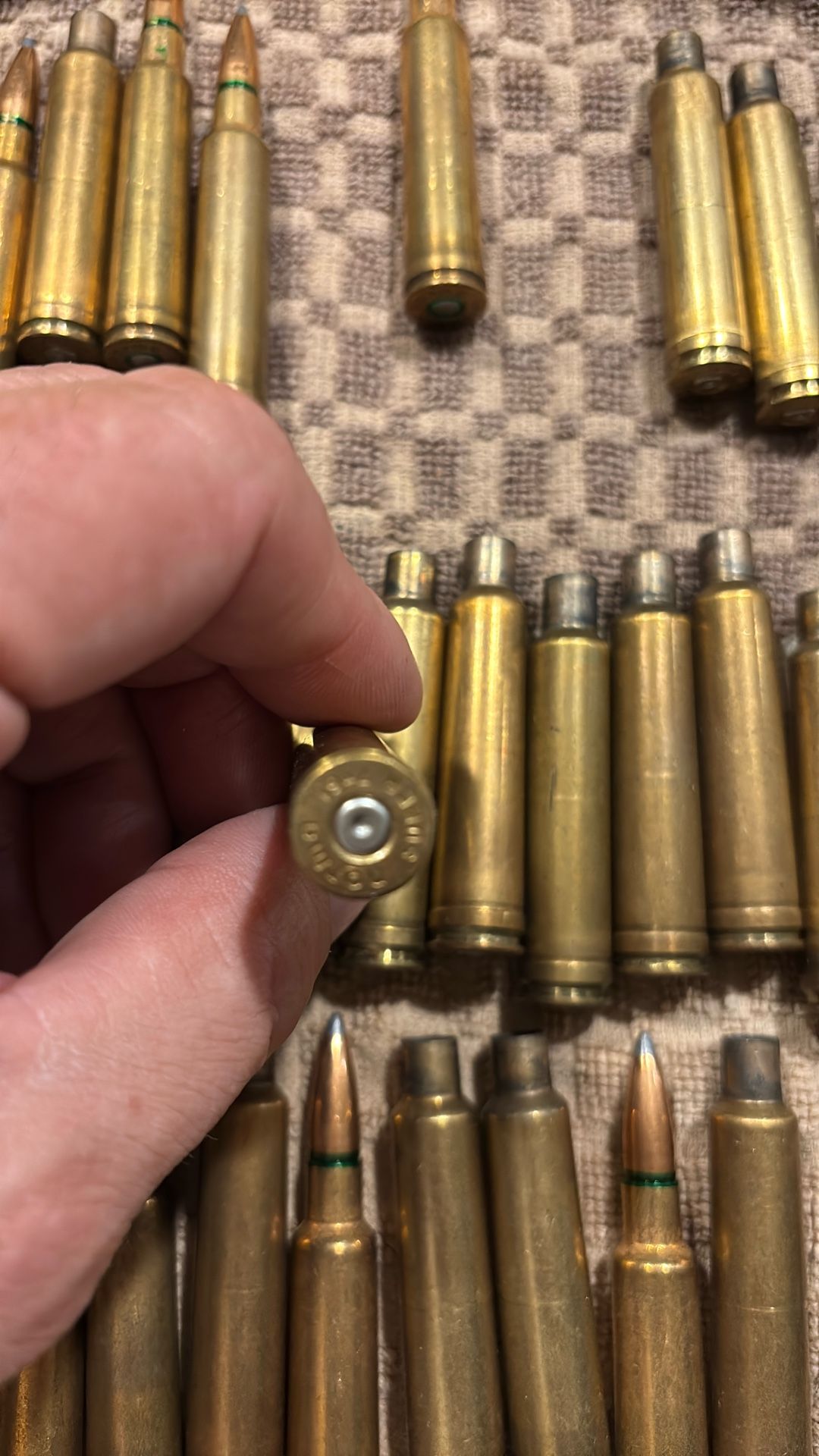 7x61 Sharp and Hart Brass