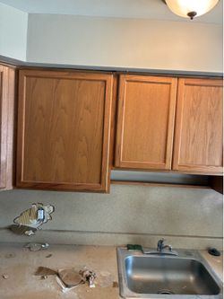 Kitchen cabinets