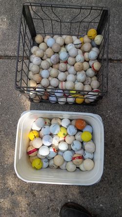 Used Golf Balls for Practice