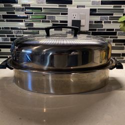 Stainless Steele Oval Pan