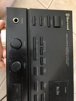 Sherwood DIGI LINK 3 Stereo A/V Pro Logic Receiver RV-5030R