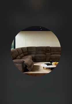 Beautiful Brown Electric couch