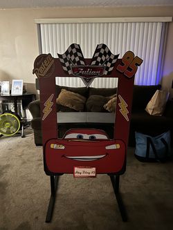 Cars  lighting McQueen party picture frame