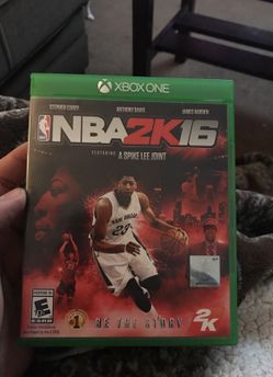 Xbox one 2k16