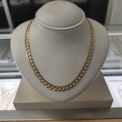14k Solid Gold Cuban Lenk Necklace 35.6 Grams 23 Long Layaway Available 10% Dwon If You Interested Please Make Sure You Ask For Maribel Thank You 