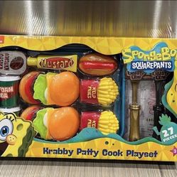 SpongeBob Squarepants Krabby Patty Playset