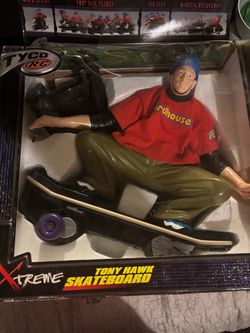 Vintage 2001 Mattel Tyco R/C Tony Hawk Xtreme Skateboard