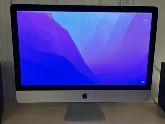 2015 27" Apple iMac Retina 5k, 24GB RAM, 1TB HD